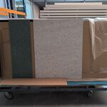 Platenwagen met inhoud